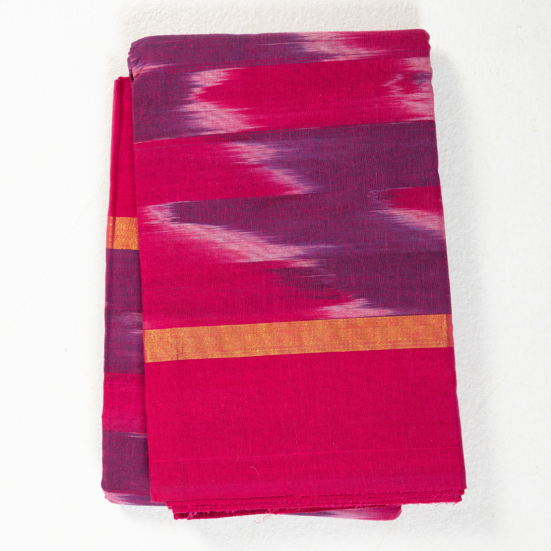 Ikkat Practice Saree for Bharatanatyam