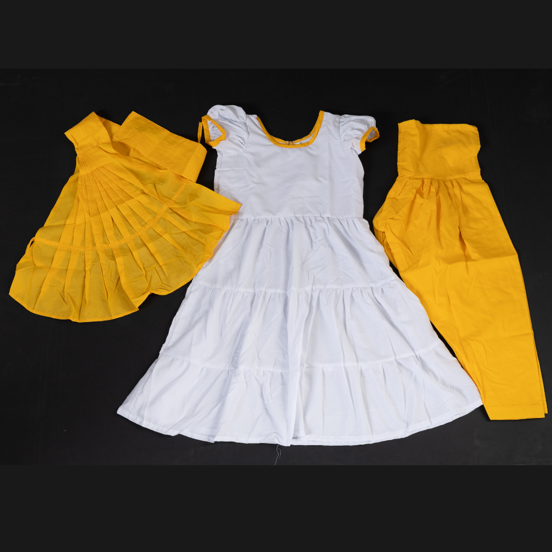 Sarva Bharatanatyam Uniform – Readymade (Exclusive for Sarva Fine Arts Students)
