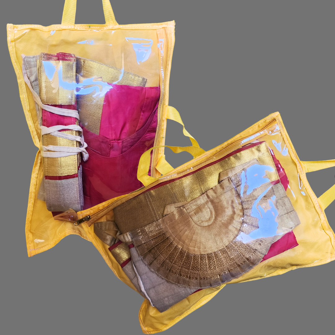 Bharatanatyam Jewelry & Costume Organizer Bag