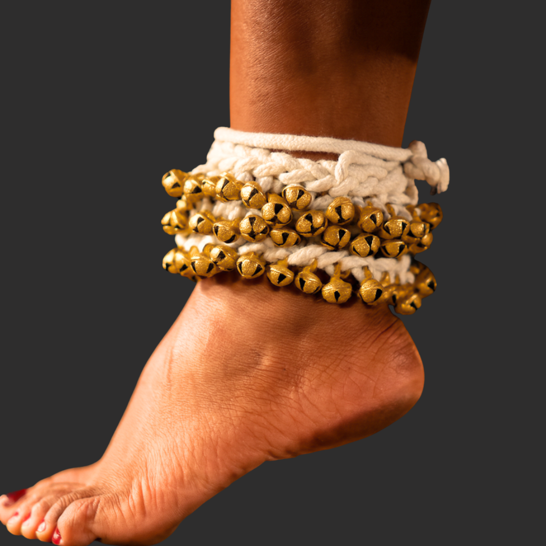 Kathak Ghungroo Pair - 15, 25, 50, 100, 150 & 200 brass bells