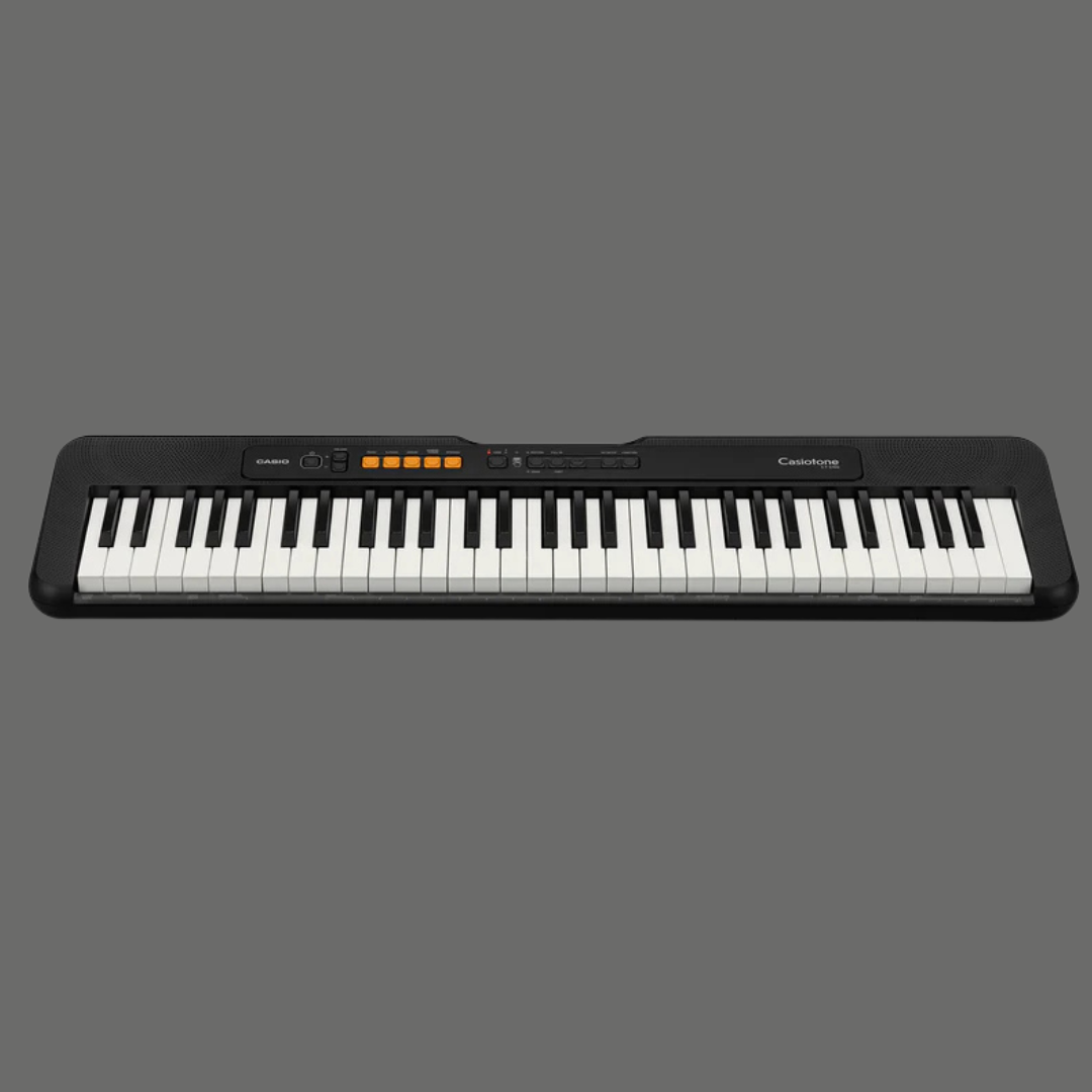 Keyboard Casiotone CT-S100 with stand, adaptor, music stand and bench