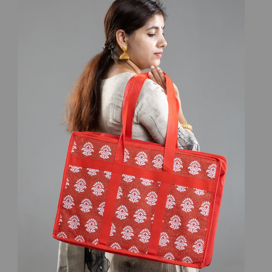 Bharatanatyam Jewelry & Costume Organizer Bag