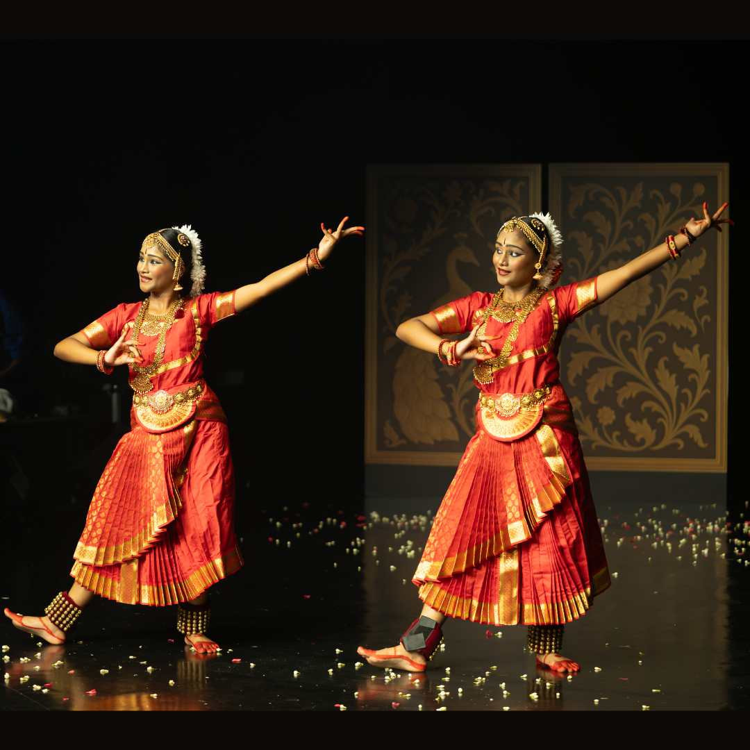 Customized Bharatanatyam Costume in Art Silk Material