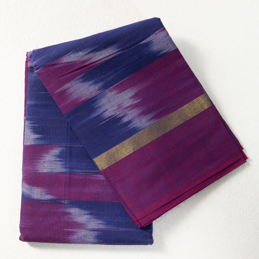 Ikkat Practice Saree for Bharatanatyam