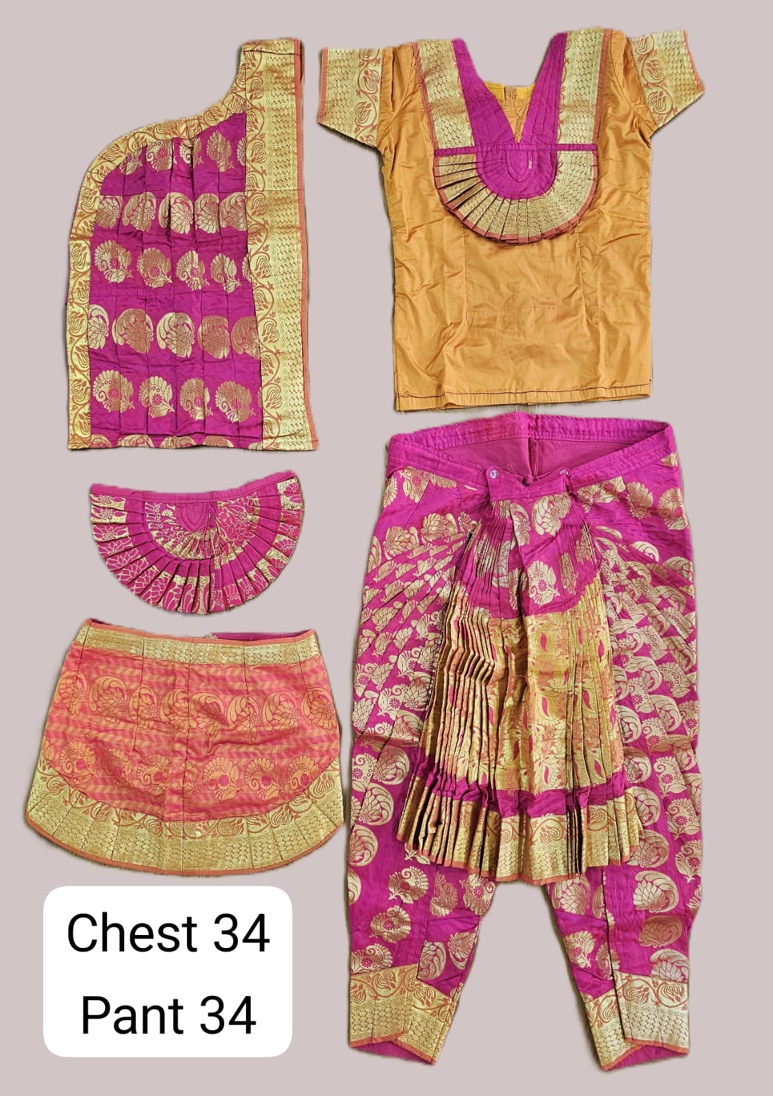 Bharatanatyam Pre-Loved Costume
