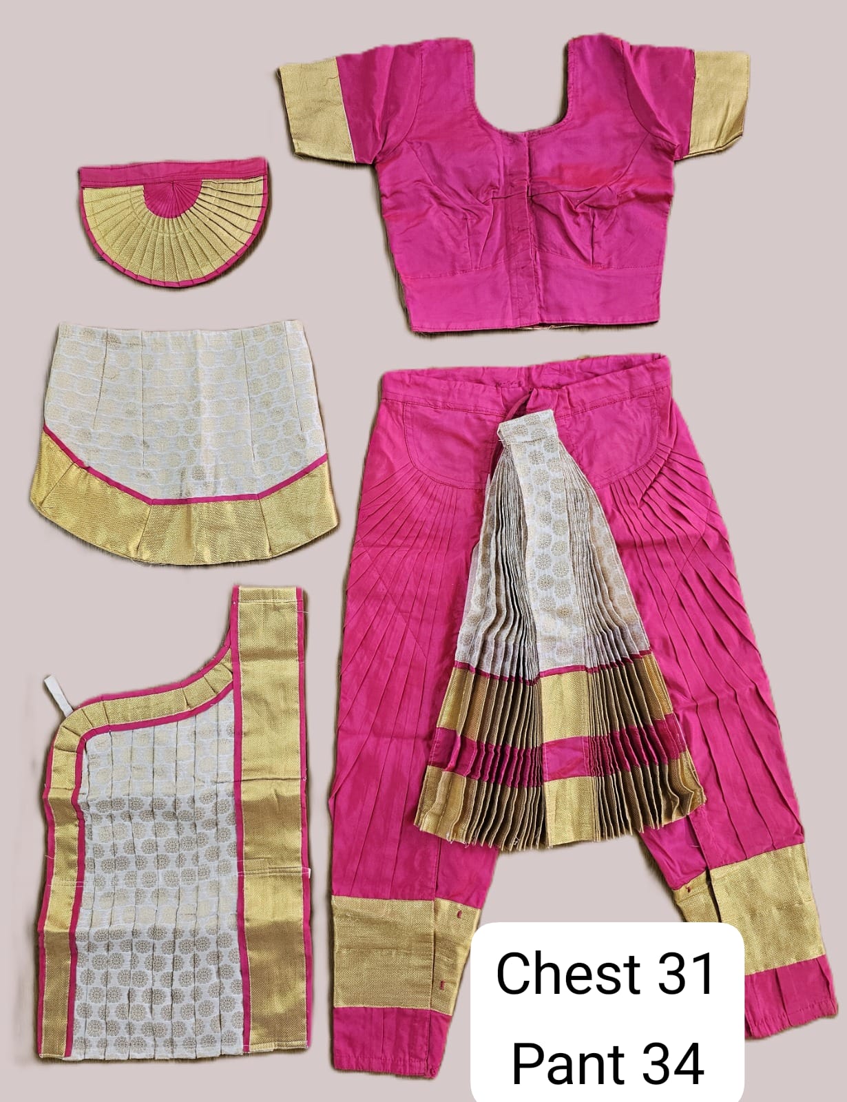 Bharatanatyam Pre-Loved Costume
