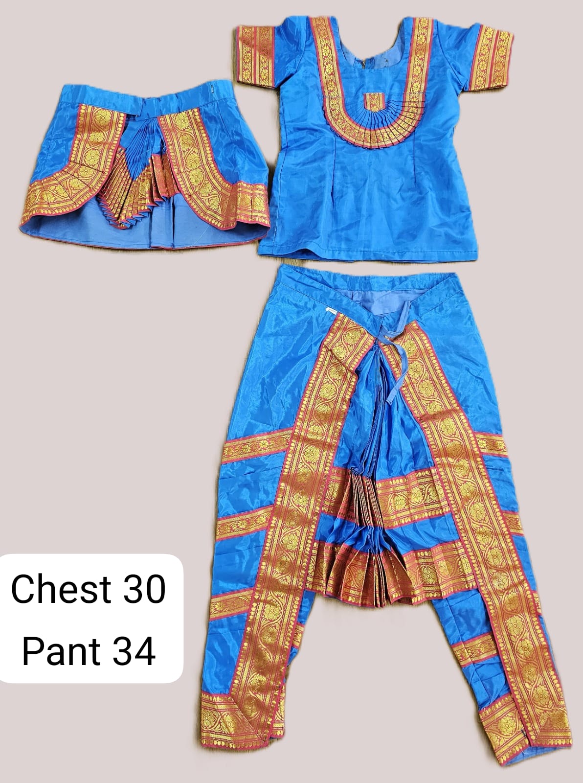 Bharatanatyam Pre-Loved Costume