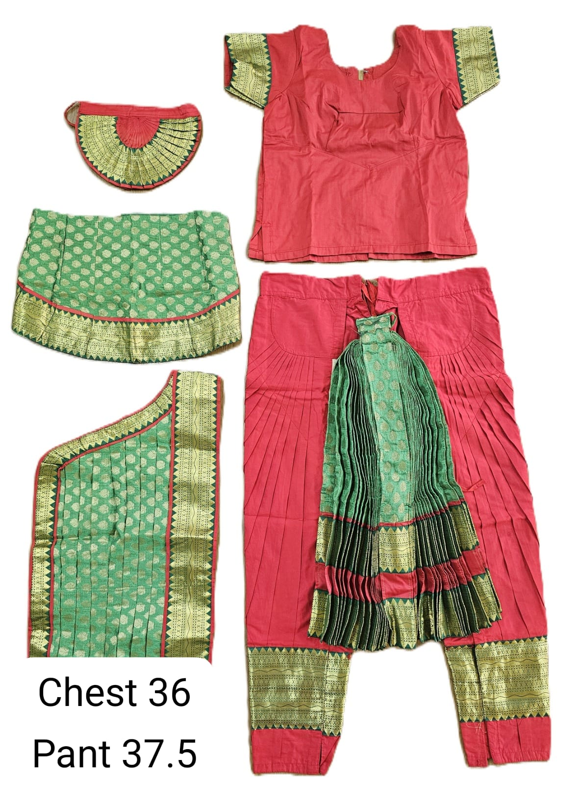 Bharatanatyam Pre-Loved Costume