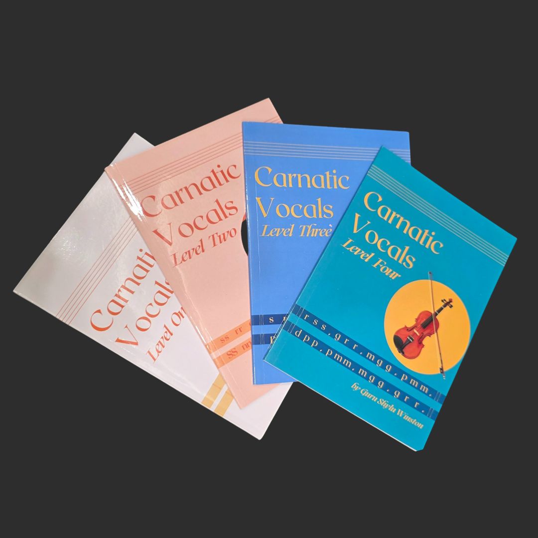 Carnatic Vocal Book – Levels 1 to 4