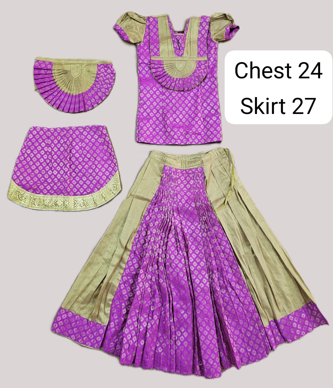 Bharatanatyam Pre-Loved Costume